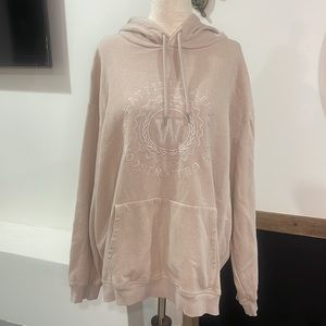 H&M Wisconsin Bayfield Athletics Club Tan Hoodie Large